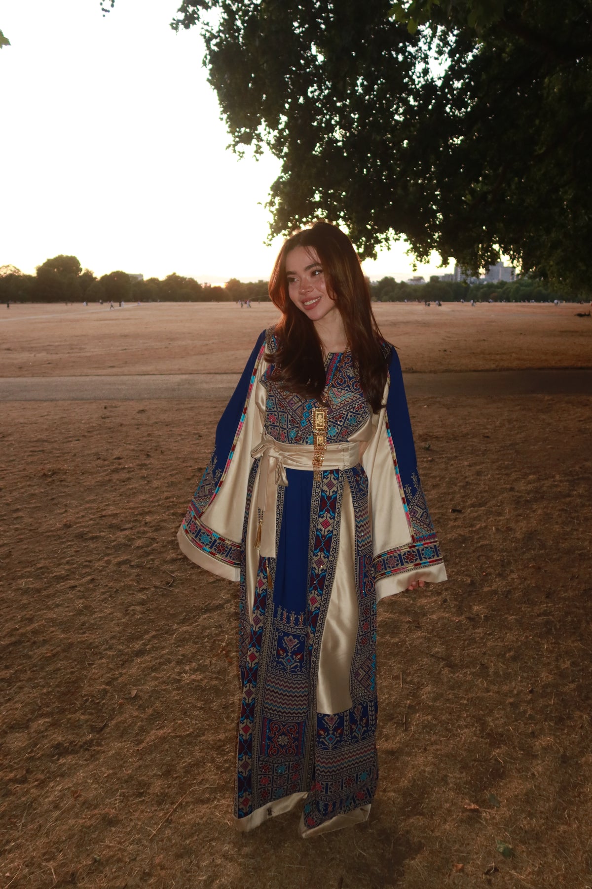 Blue Thobe